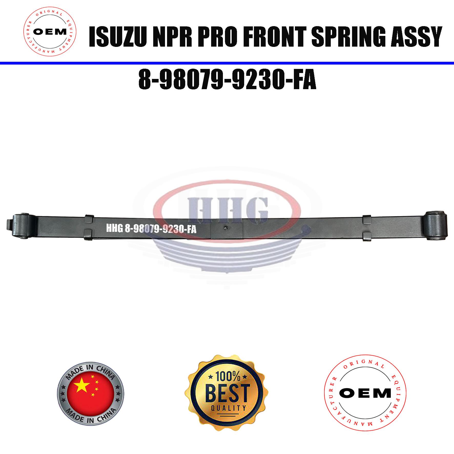 HHG-Isuzu NPR Pro 6L Front Leaf Spring Assy (8-98079-9230-FA)