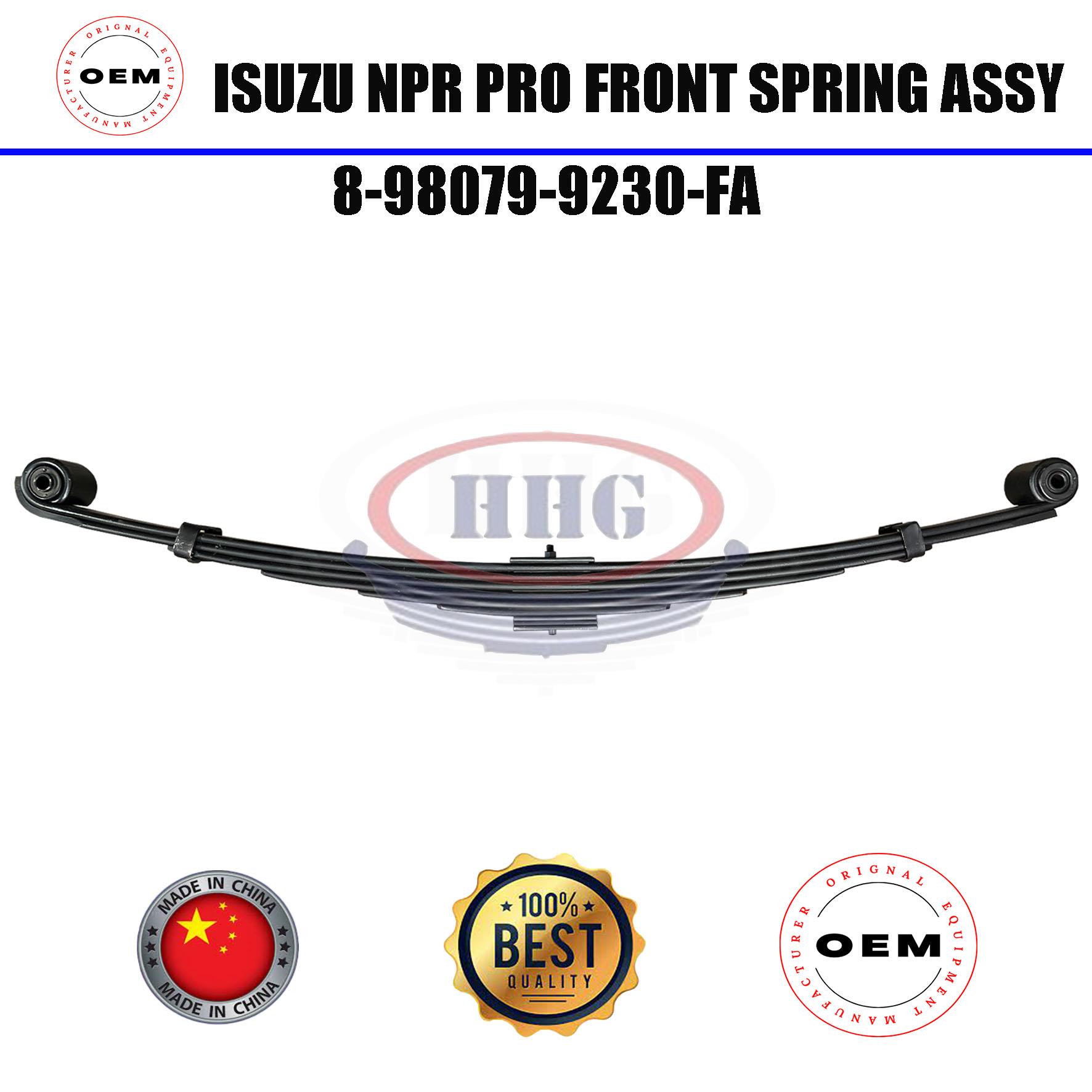 HHG-Isuzu NPR Pro 6L Front Leaf Spring Assy (8-98079-9230-FA)